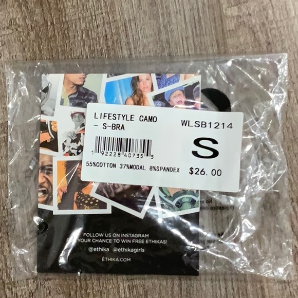 NWT Ethika sports bra - Picture 3 of 3